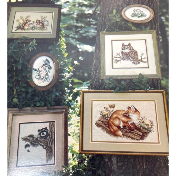 Stoney Creek "In The Woods" Cross Stitch Pattern Book - Picture 1 of 3